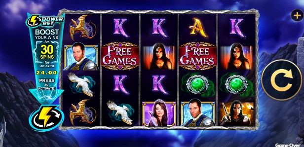 The Amulet and the Charm Power Bet UK slot game