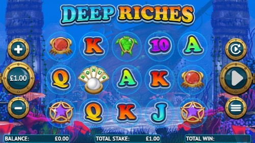 Deep Riches UK slot game