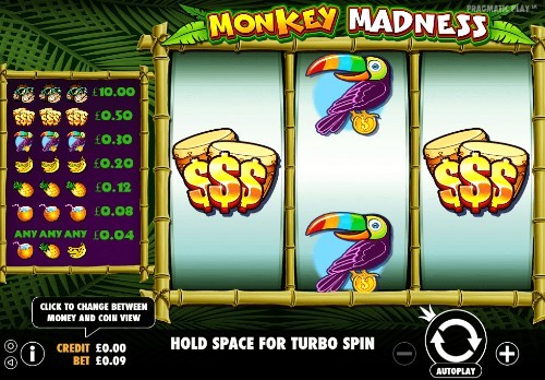 Monkey Madness UK slot game