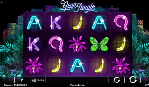 Neon Jungle UK slot game