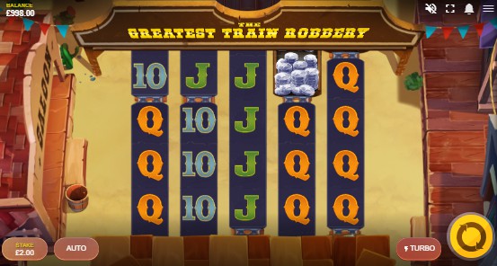 The Greatest Train Robbery UK slot game