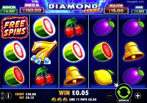 Diamond Strike UK slot game